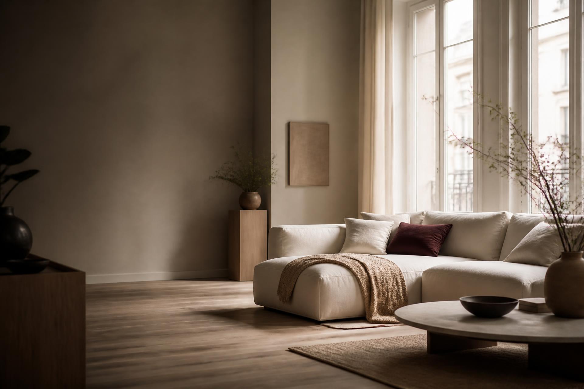 Eleganckie, jasne wnętrze apartamentu przygotowanego przez DMA Property